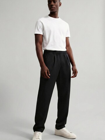 UNORGANIZED BRAND Regular Chino Pants 'SMART CASUAL' in Black