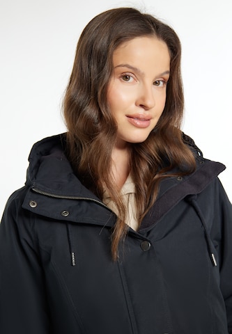 usha BLUE LABEL Winter coat 'Fenia' in Black