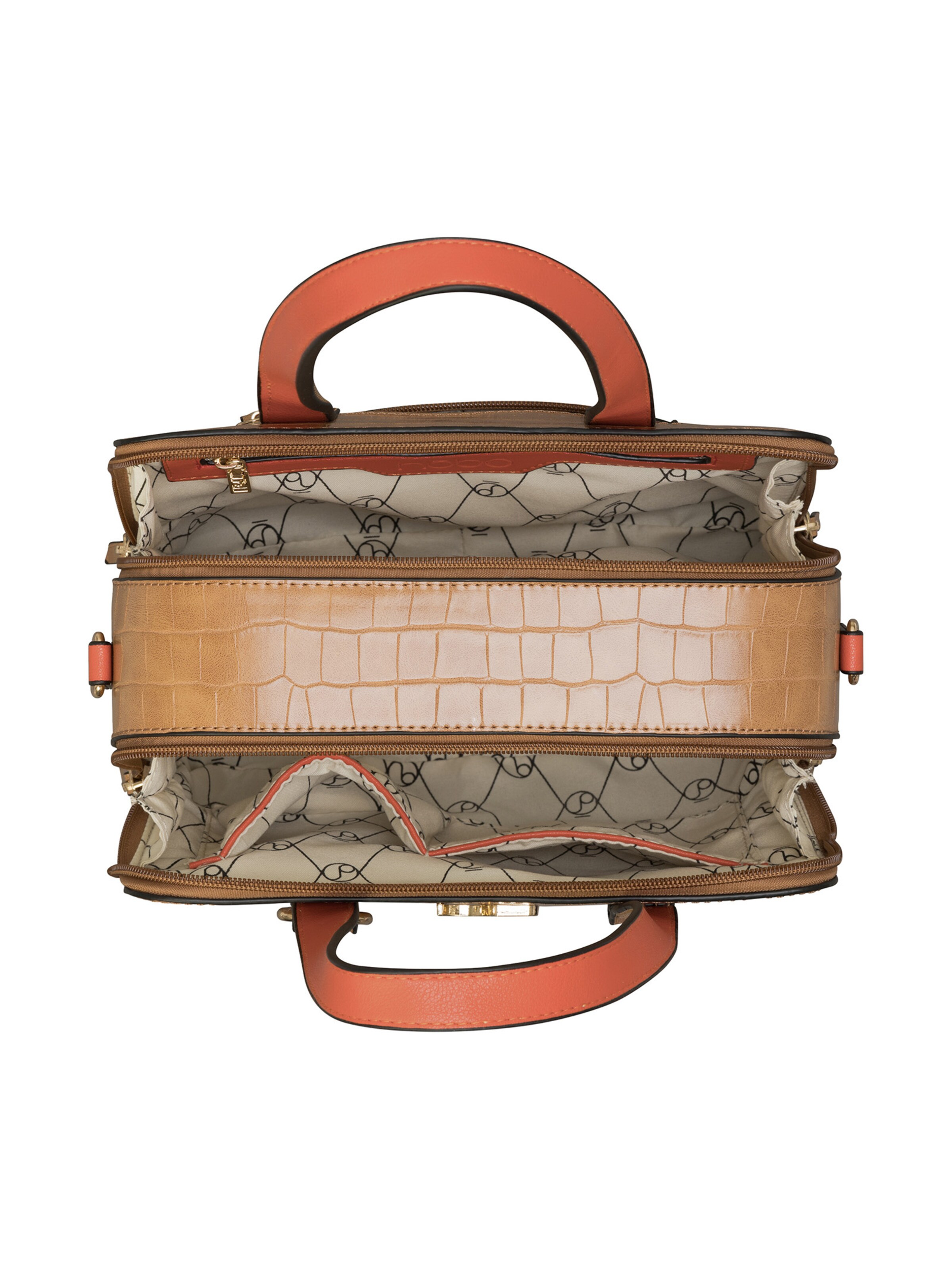 NOBO Handtasche 'Symphony' in Braun