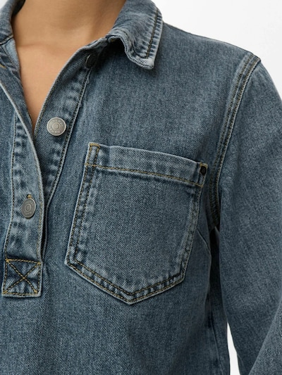 NÜMPH Blouse 'NUTORONTO' in Blue / Blue denim, Item view