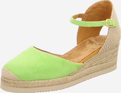 UNISA Sandale in 37 in beige / grün, Produktansicht