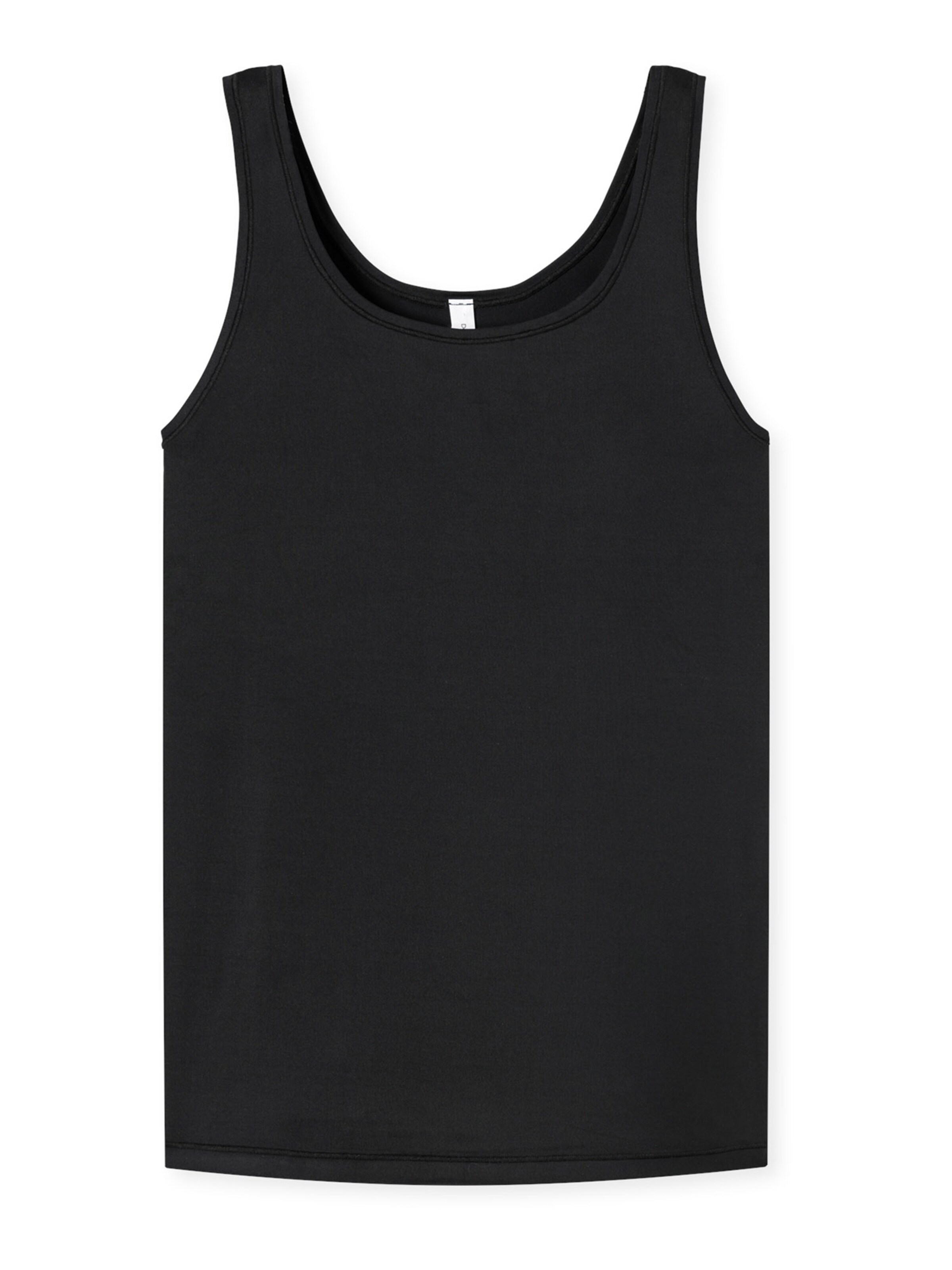 SCHIESSER Undershirt ' Trägertop - Unique Micro ' in Black: front