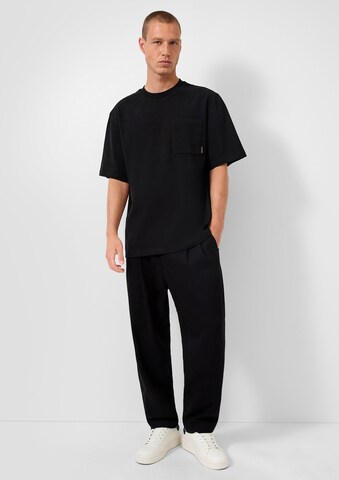 Regular Pantalon QS en noir