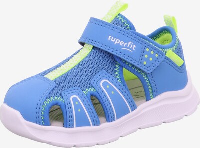 SUPERFIT Sandale 'WAVE' u plava / svijetlozelena / bijela, Pregled proizvoda
