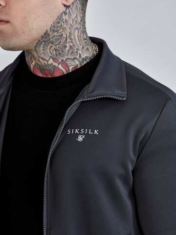 Veste de survêtement SikSilk en gris