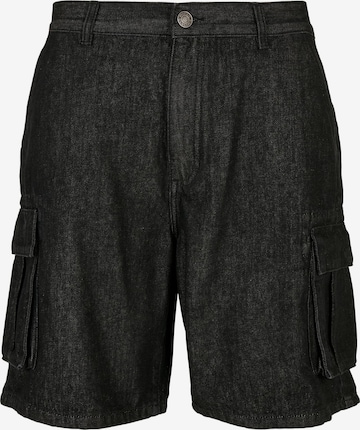 Regular Jeans cargo Urban Classics en noir : devant