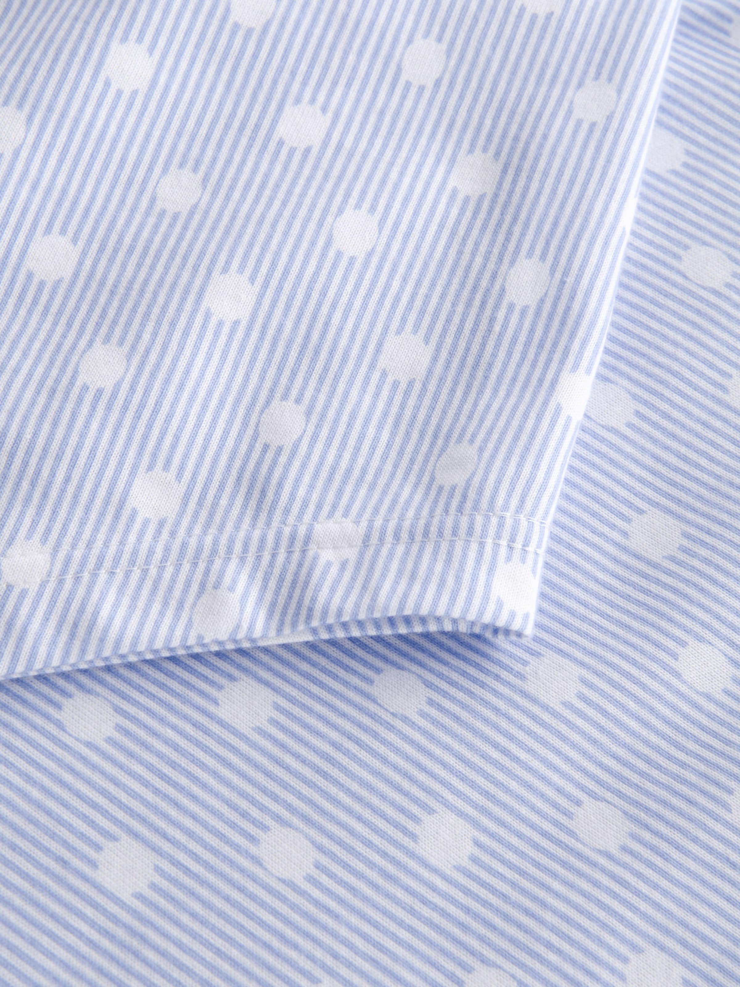 Rösch Nachthemd ' Mustermix ' in Blau