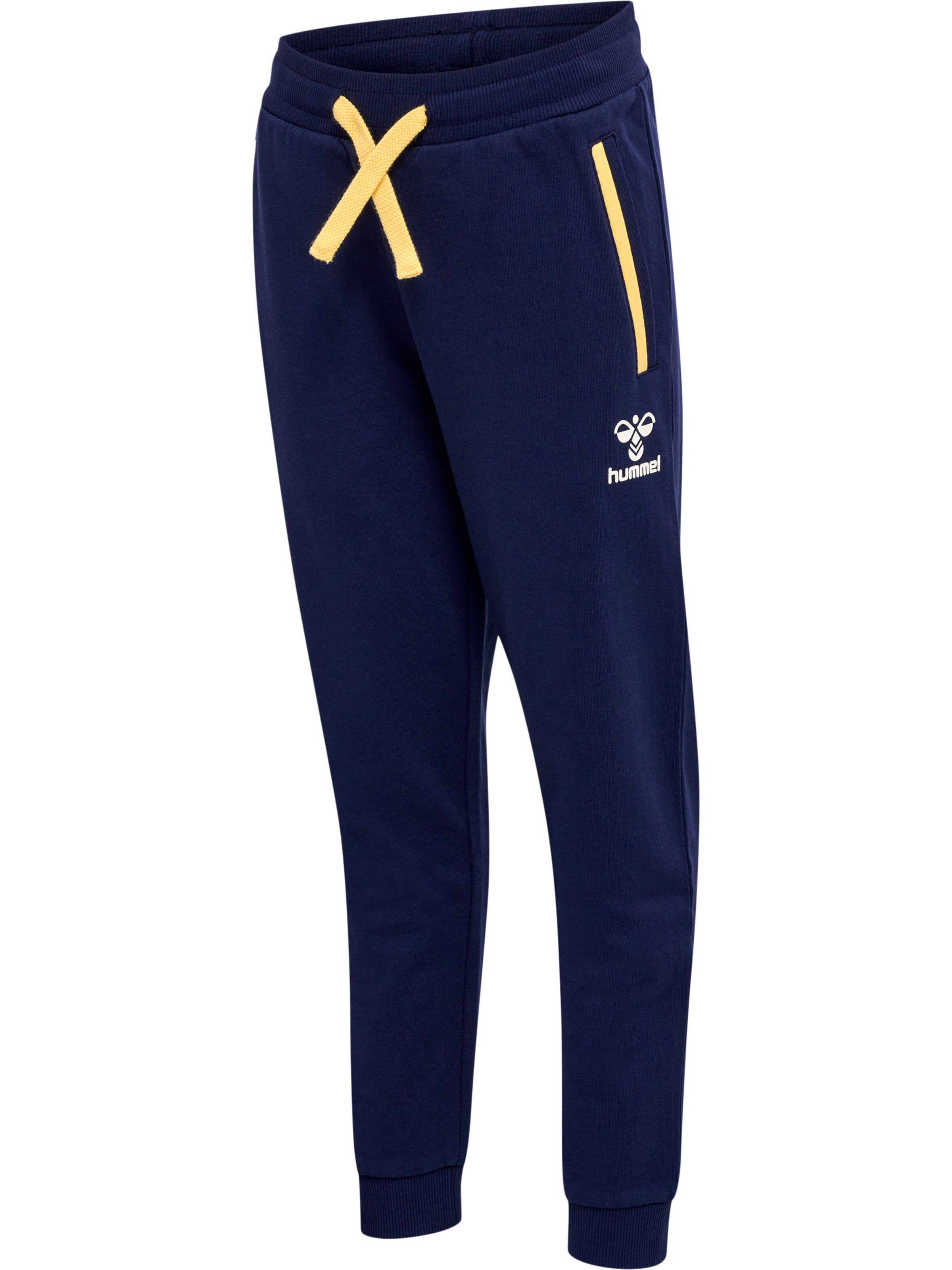 Hummel Tapered Sportbroek in Blauw