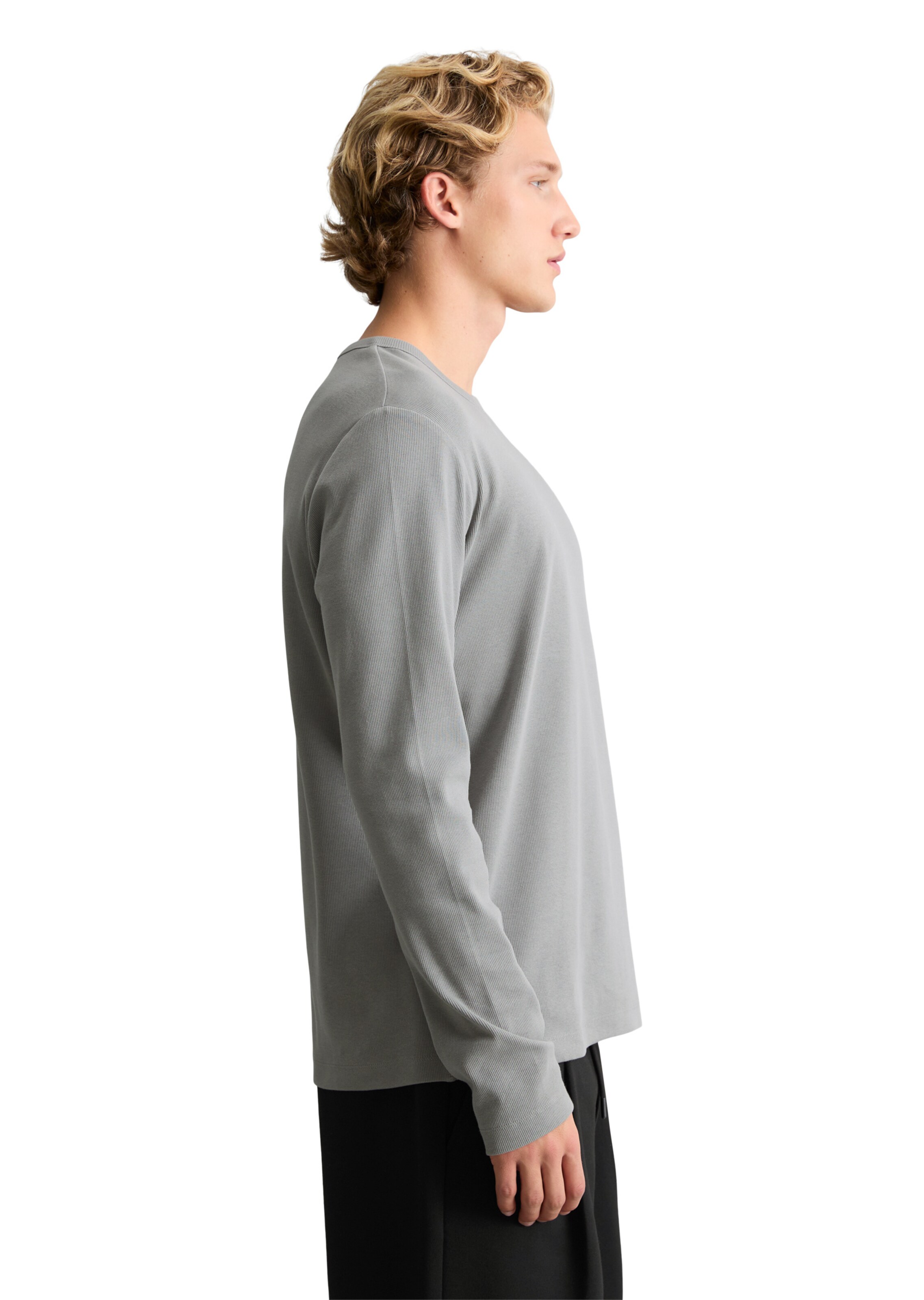 Marc O'Polo DENIM Shirt in Grey: side