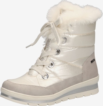 CAPRICE Snowboots in Wit: voorkant