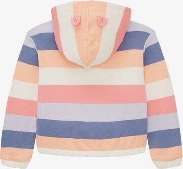 TOM TAILOR Zip-Up Hoodie in Mixed colors