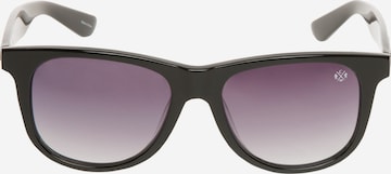 CAMP DAVID Sunglasses in Black: front