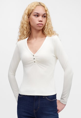 Maglietta 'BIANCA' di GUESS in bianco: frontale