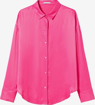 Bershka Bluse i pink: forside