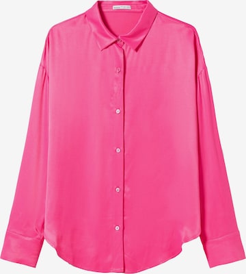 Camicia da donna di Bershka in rosa: frontale