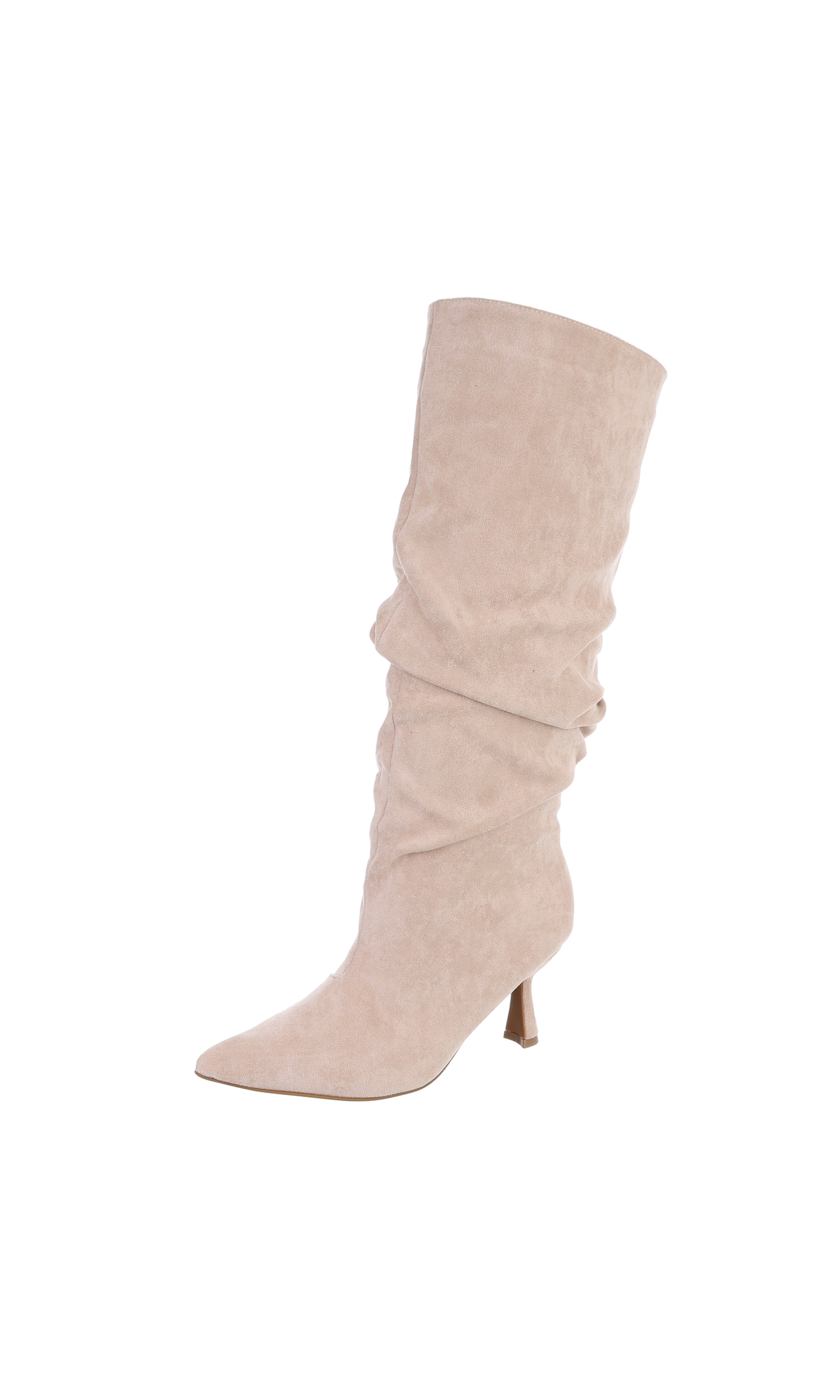 Ital-Design Boots in Beige: front