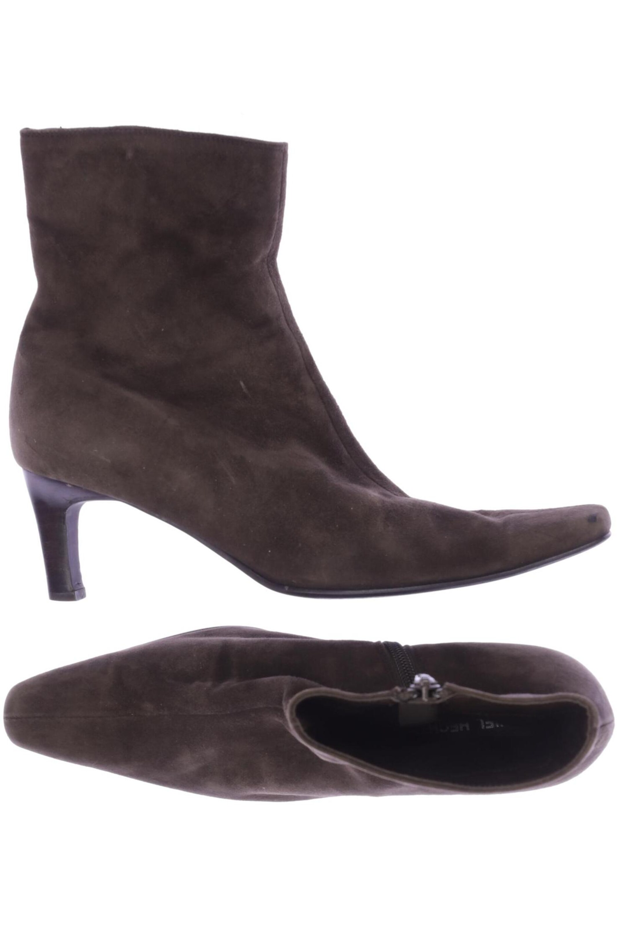 HECHTER PARIS Dress Boots in 41 in Brown: front