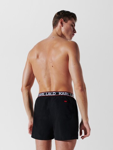 Shorts de bain Karl Lagerfeld en noir