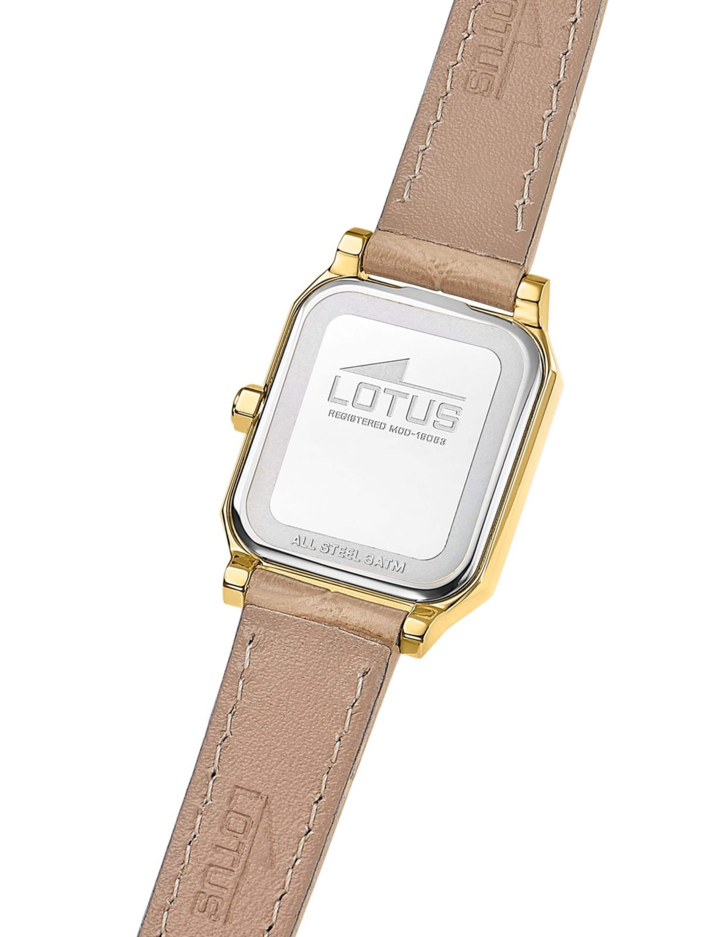 Lotus Analoguhr‌‌‌‌‌‌‌‌ in Gold