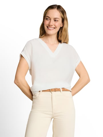 TOM TAILOR - Blusa en blanco: frente
