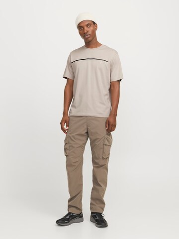 Maglietta 'JCOFusion' di JACK & JONES in beige