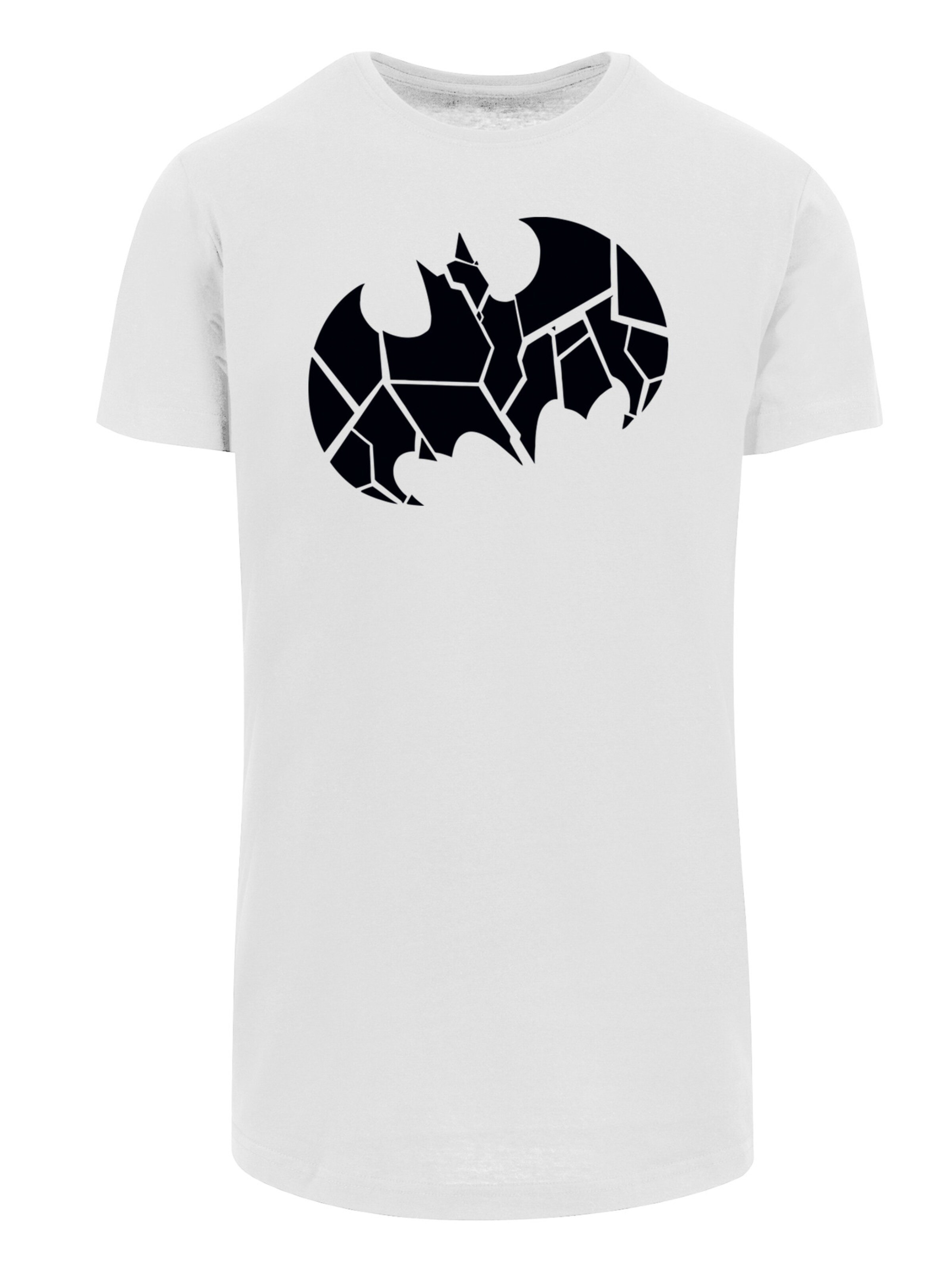 F4NT4STIC T-Shirt 'DC Comics Batman' in Weiß: Vorderseite