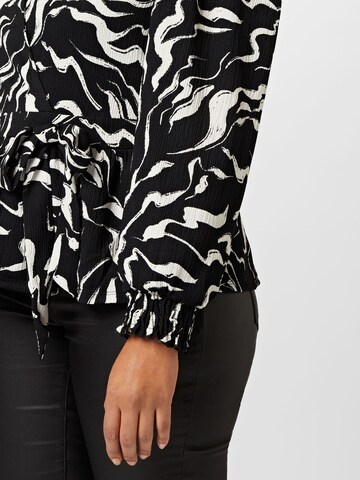 Dorothy Perkins Curve Blouse in Zwart