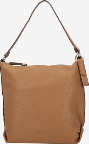 TOM TAILOR Shoulder bag 'Olive' in Brown: front