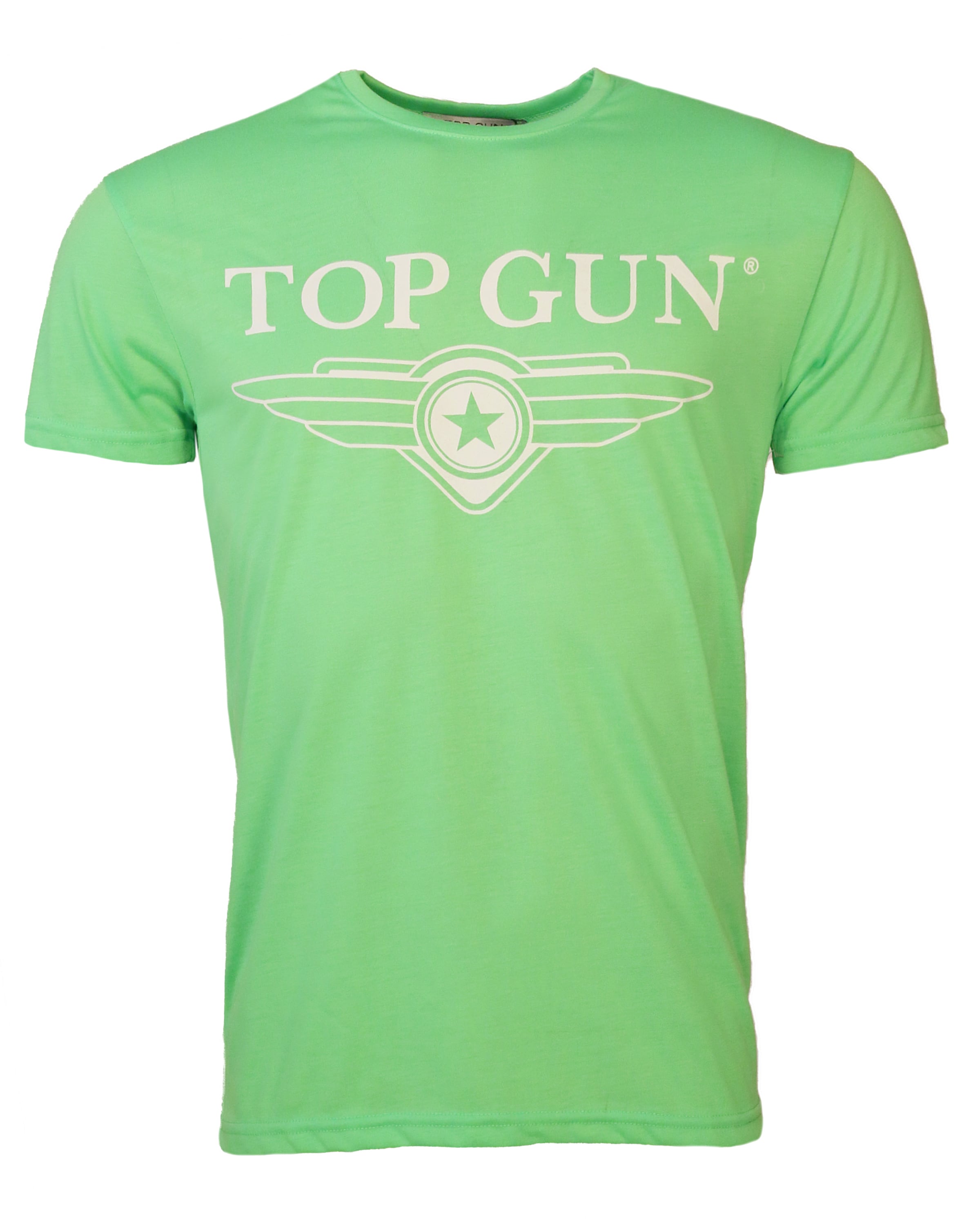 TOP GUN T-Shirt ' Radiate ' in Grün: Vorderseite