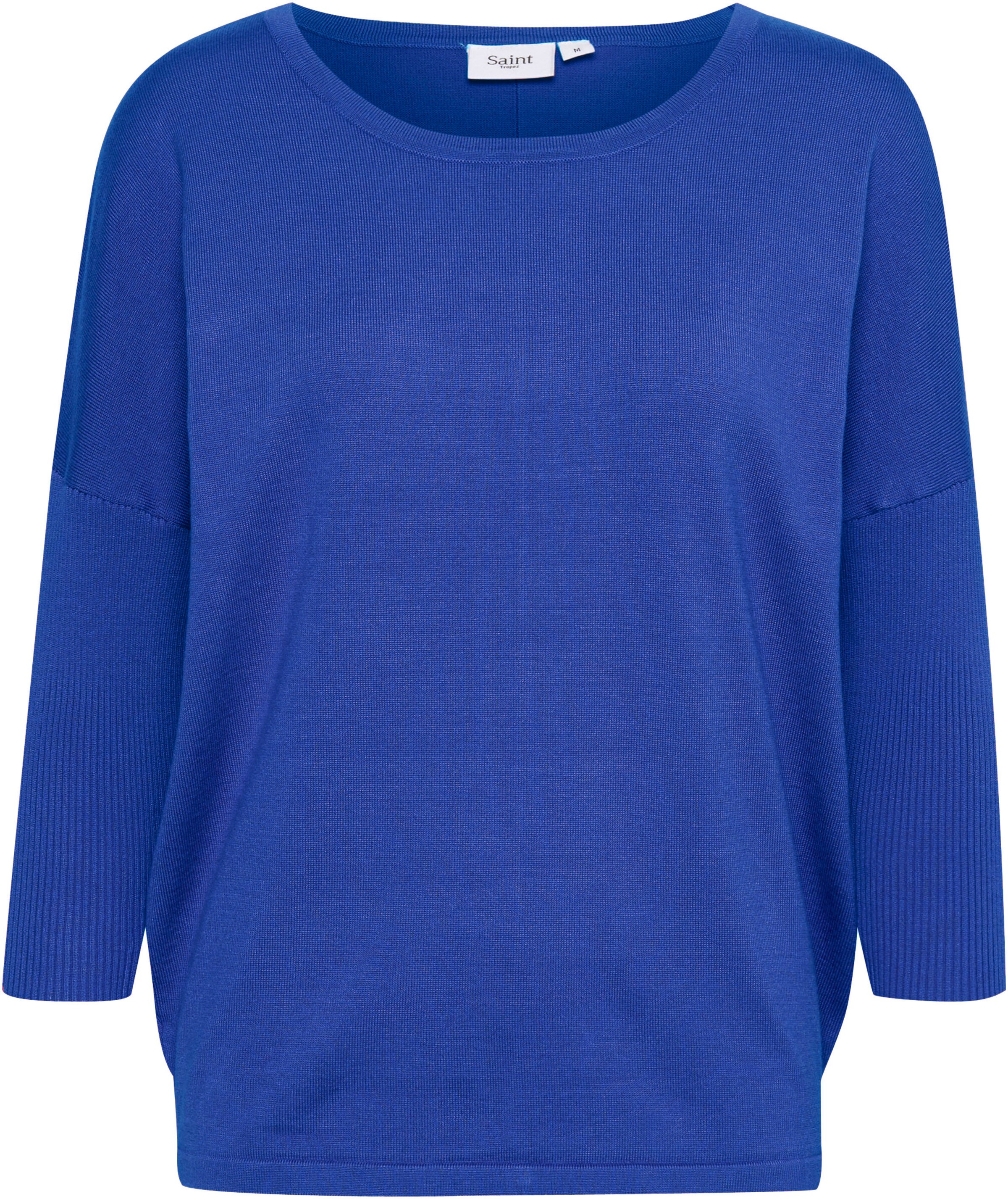 SAINT TROPEZ Sweater 'Mia' in Blue