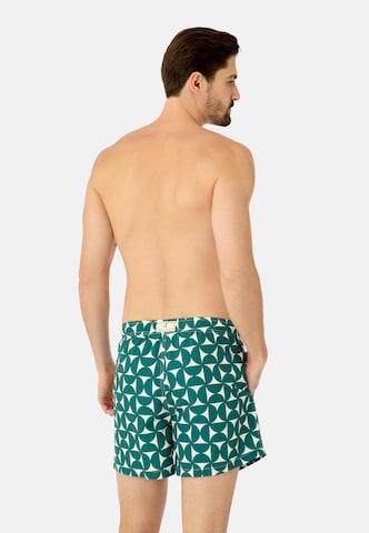 Gassa d'Amante Zwemshorts 'Ischia' in Groen