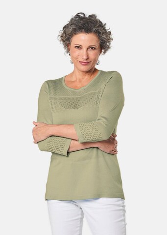 Pull-over Goldner en vert : devant