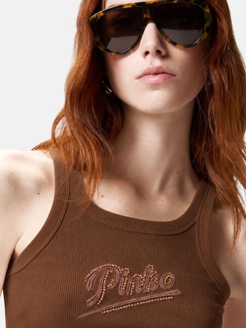 Haut 'Caipiroska' PINKO en marron