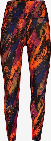 ICEBREAKER - Skinny Calças de desporto 'W Fastray High Rise Tights Sedimentar' em mistura de cores: frente