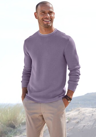 Authentic Le Jogger Sweater in Purple: front