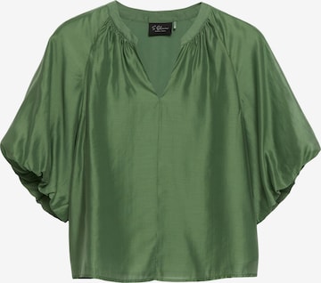 s.Oliver BLACK LABEL - Blusa en verde: frente