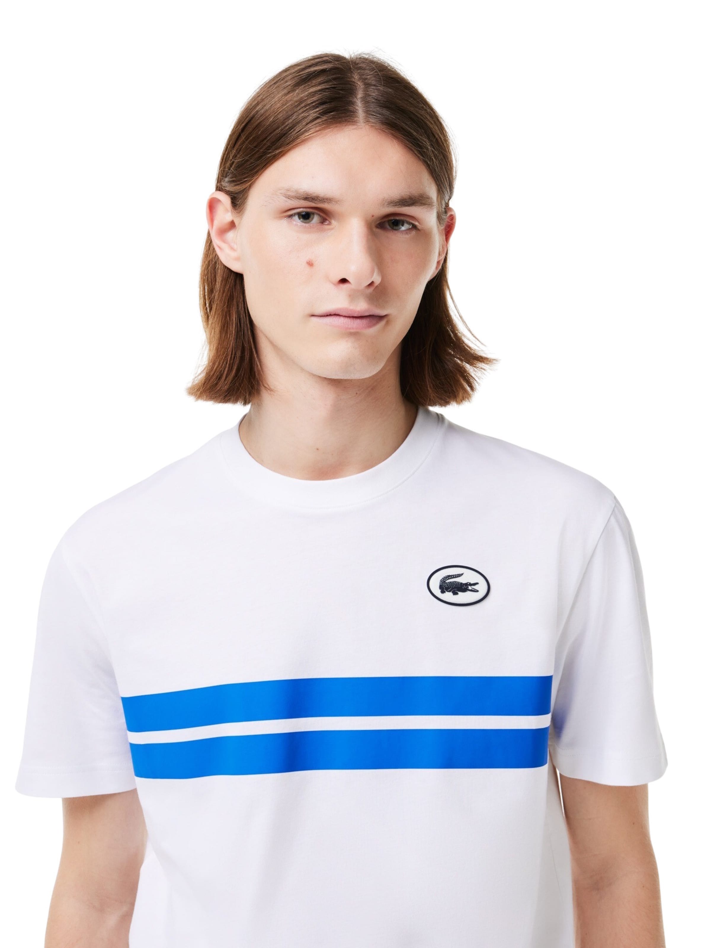LACOSTE Футболка в Белый