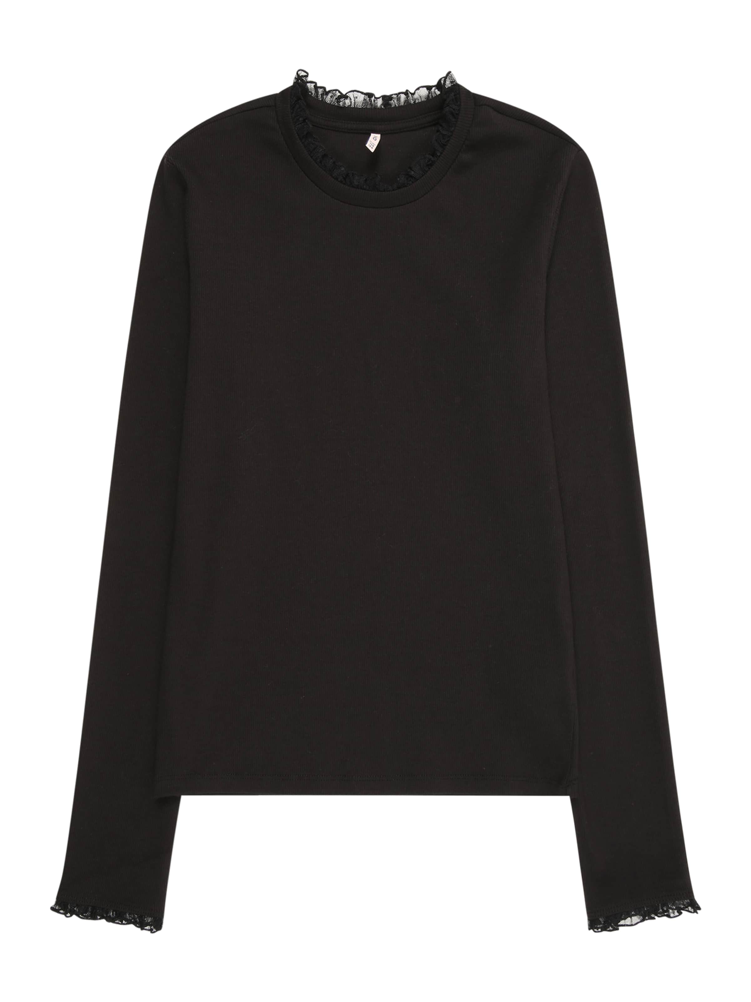 ONLY GIRLS T-shirt 'KOGLESLIE' i svart: framsida