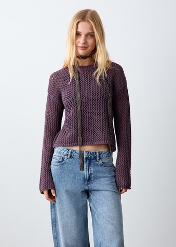 MANGO TEEN Pullover 'Serena' in Lila: Vorderseite