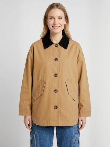 Opal Studio Between-Season Jacket ' Fie ' in Brown: front