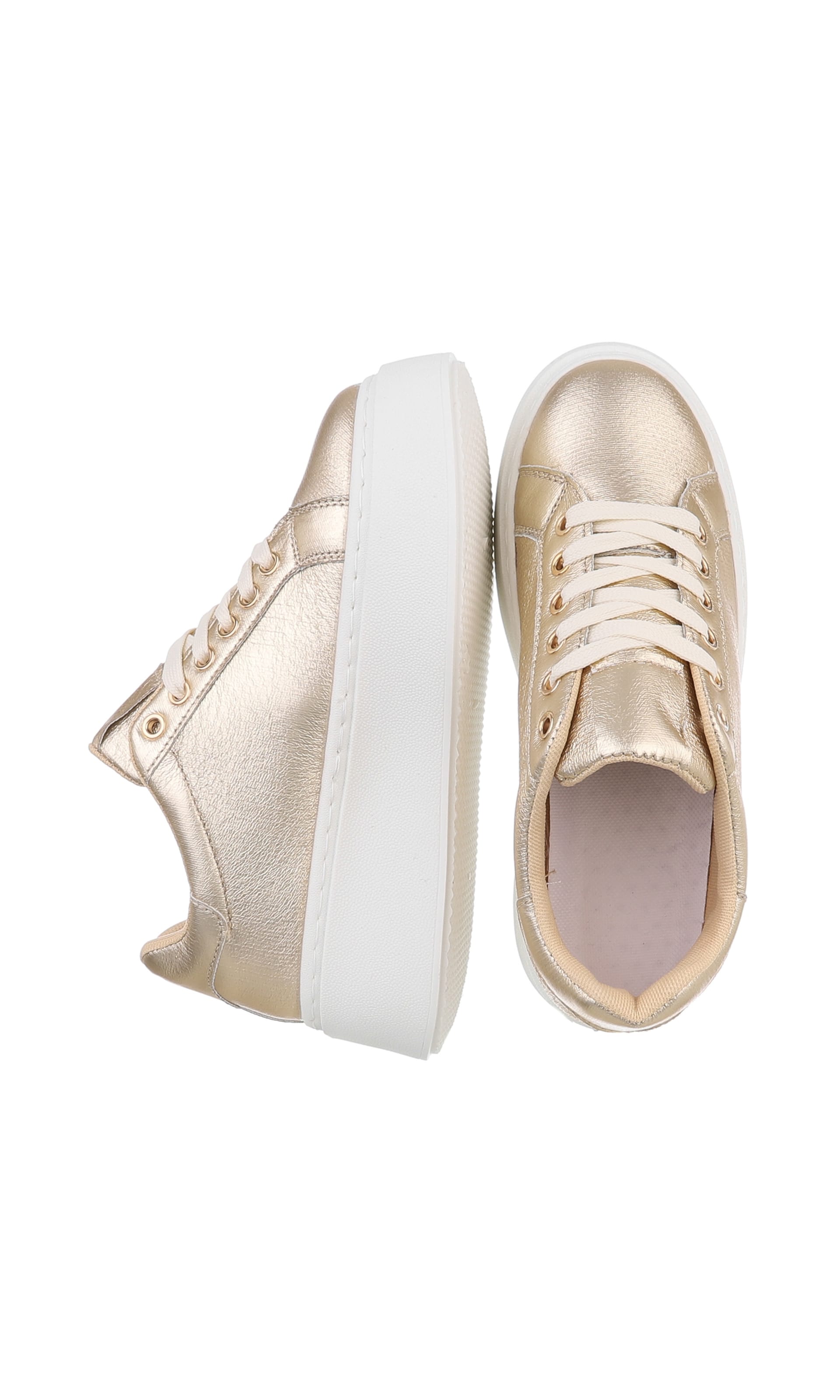 Ital-Design Sneakers in Gold