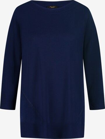 October Sweatshirt in Blue: front