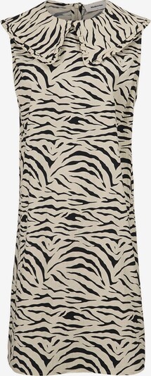 Rochie modström pe crem / negru, Vizualizare produs