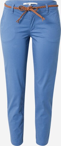 Regular Pantalon chino 'Evelyn' ONLY en bleu : devant