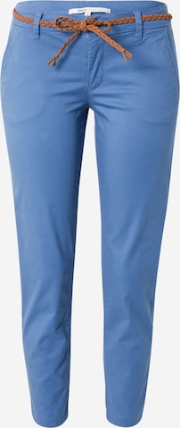 ONLY Regular Chino Pants 'Evelyn' in Blue: front