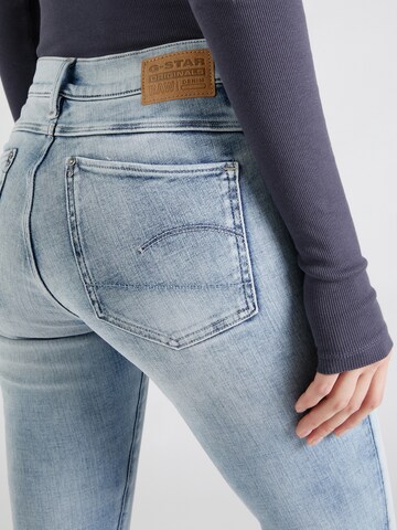 G-Star RAW Skinny Jeans 'Lhana' i blå