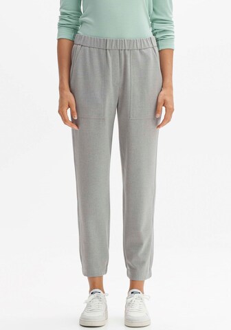 OPUS Loosefit Hose 'Myha' in Grau: Vorderseite