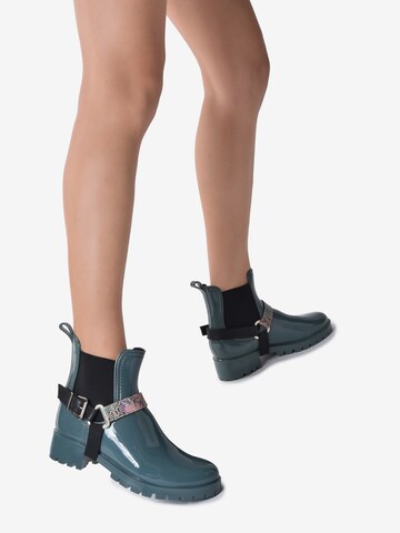 Baldinini Rubber Boots in Blue