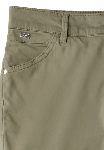 Street One Studio Slimfit Hose im Cargo-Look in Grün
