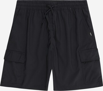 Regular Pantalon 'ADVENTURE' Abercrombie & Fitch en noir : devant